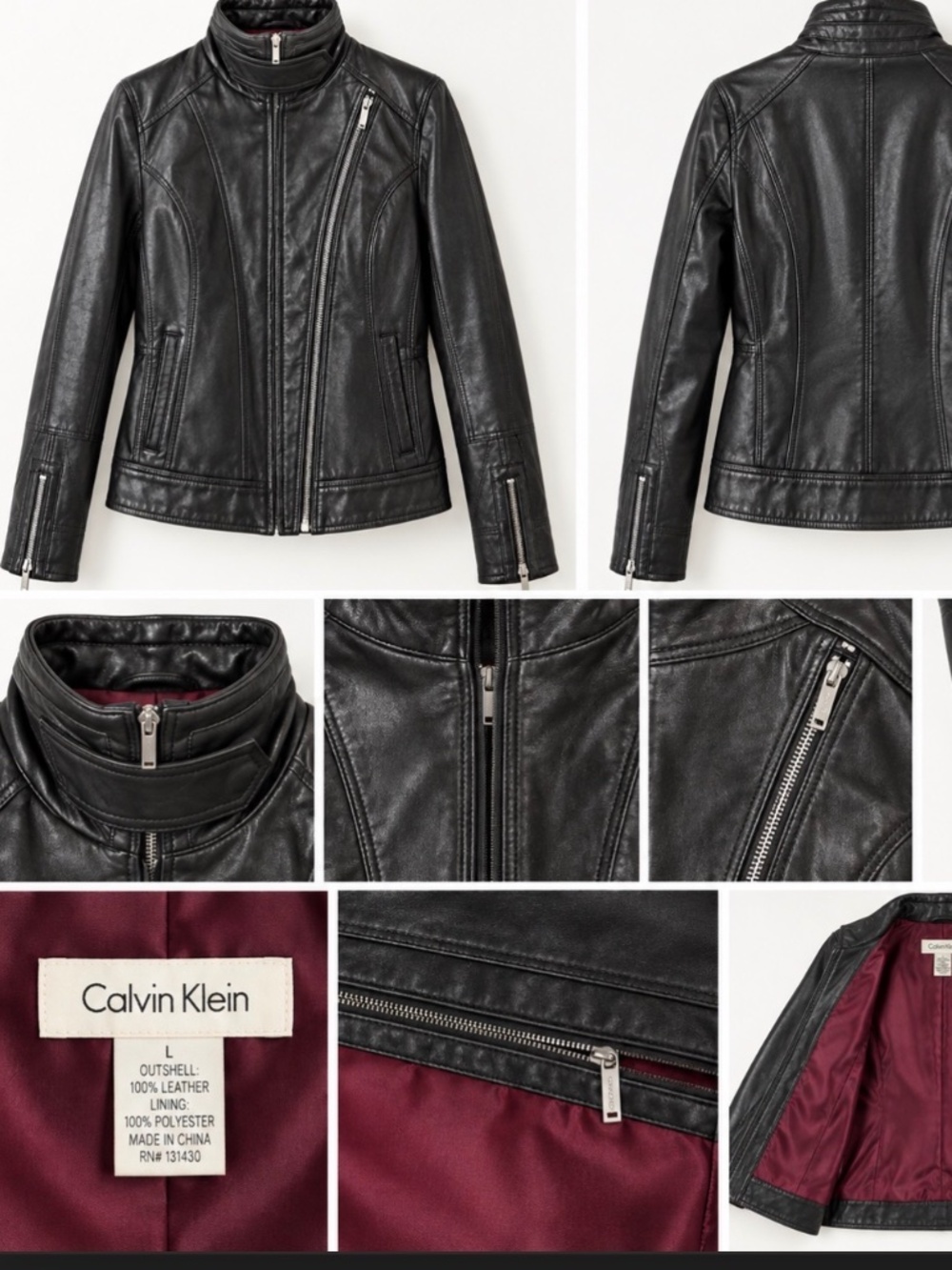 Calvin Klein Leather Jacket